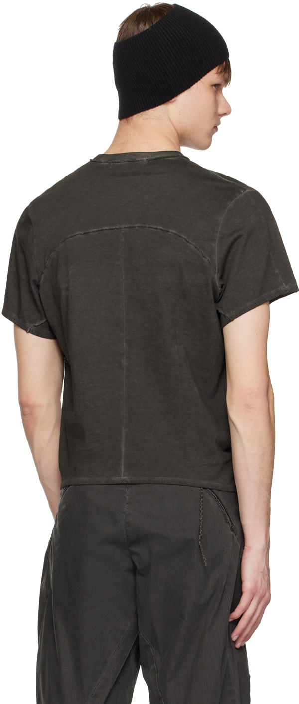 【関税込み】HYEIN SEO グレー ポケットTシャツ Hyein Seo Gray Crewneck T-Shirt Hyein Seo
