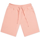 Colorful Standard Men's Classic Organic Sweat Short in Bright Coral