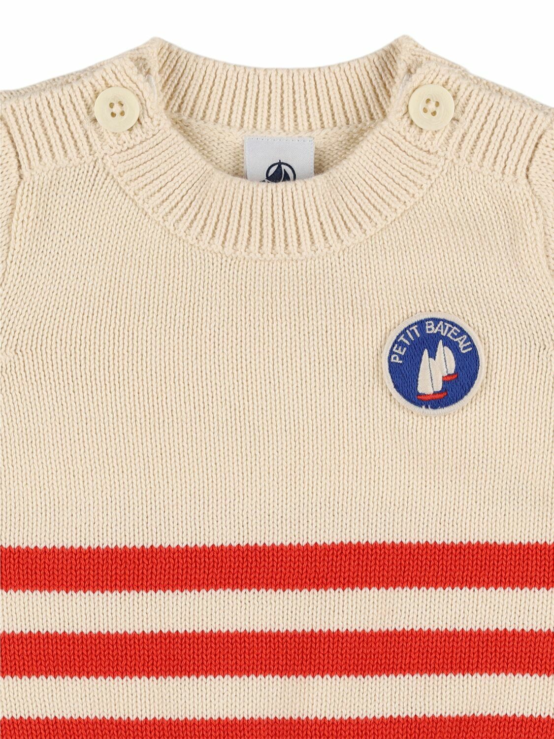 PETIT BATEAU Cotton Knit Sweater