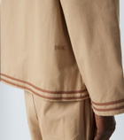 Bode Cotton twill overshirt