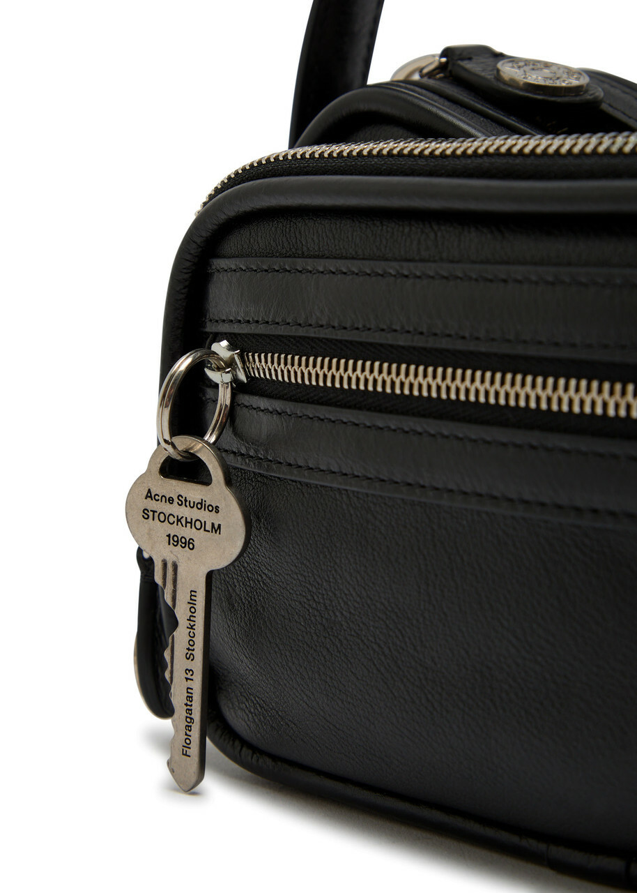 Acne Studios Camero Kit Grained Leather Cross-body bag - Black - One Size
