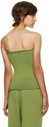 extreme cashmere Green n°180 Belt 2 Convertible Tank Top