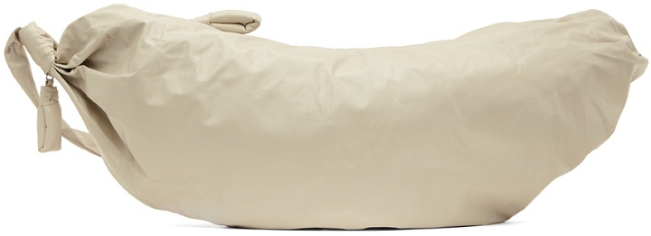 Photo: LEMAIRE Off-White Large Soft Croissant Bag