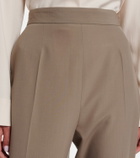 The Row Eranza wool straight pants