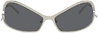 A BETTER FEELING Silver Numa Sunglasses