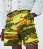 ERL - Printed cotton shorts