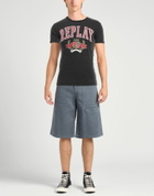 Replay Mens T-shirt in Black