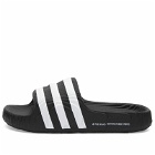 Adidas Men's ADILETTE 22 Sneakers in Core Black/White