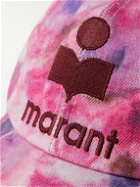 Isabel Marant - Logo-Embroidered Tie-Dyed Cotton-Twill Baseball Cap