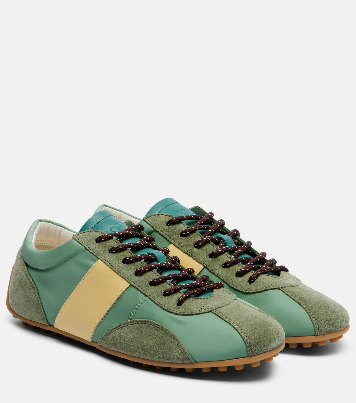 Tod's Classic suede-trimmed sneakers