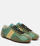 Tod's Classic suede-trimmed sneakers