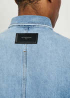 Givenchy Denim Overshirt Jacket Light Blue