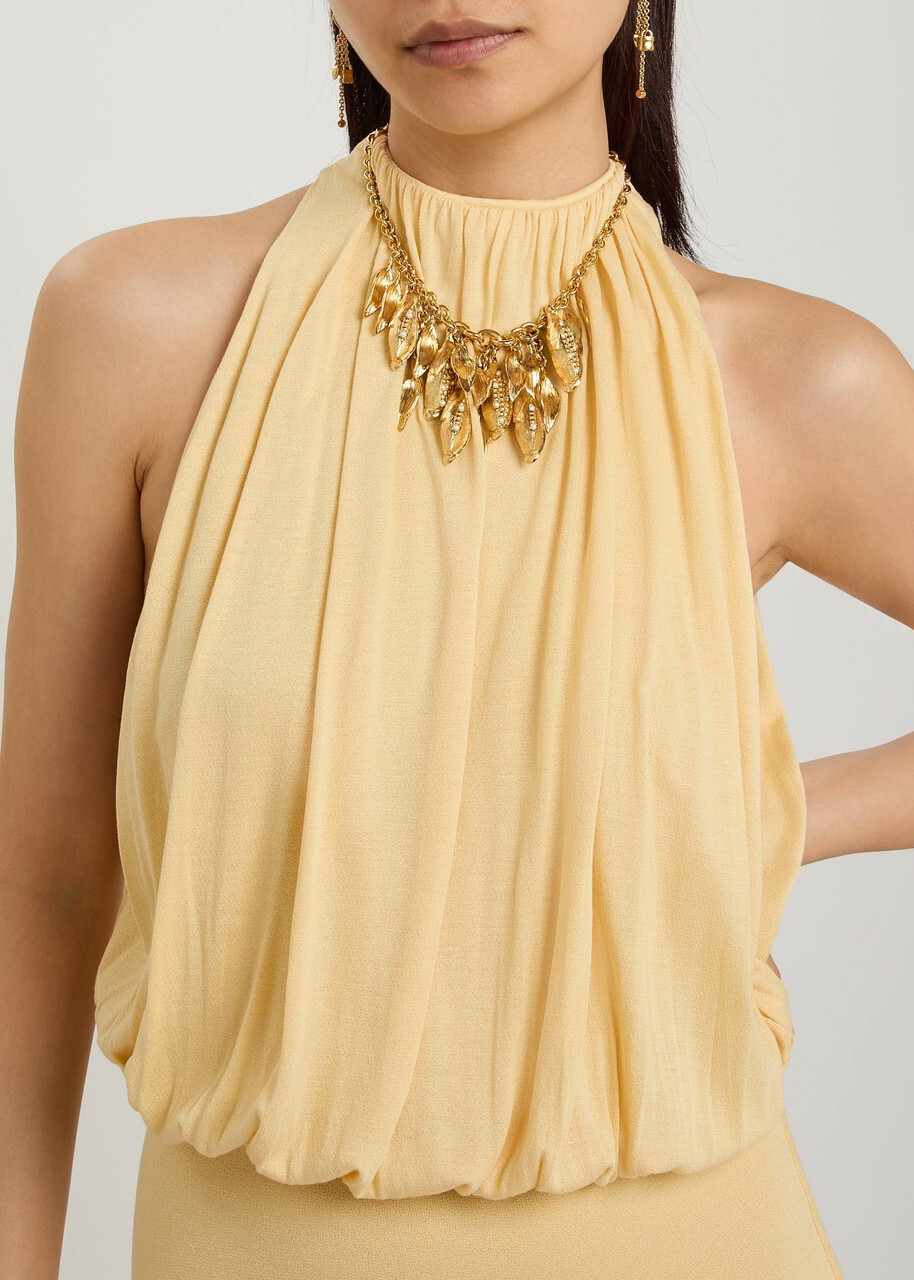 Chloe The Chloé Corn Multi Pendant Necklace - Gold - One Size