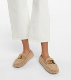 Tod's Shearling loafers