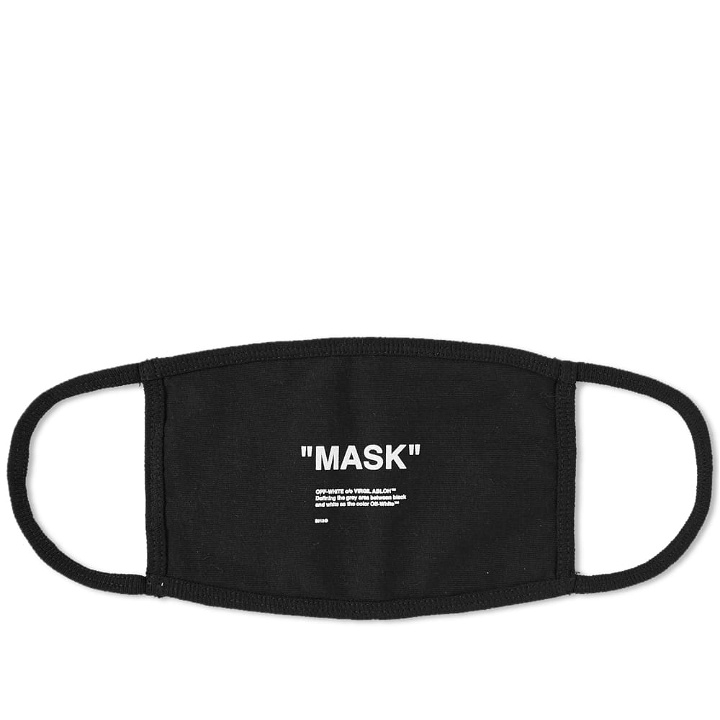 Photo: Off-White Quote Mask