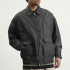 Comme des Garçons Homme Men's Wool Blend Bomber Jacket in Black