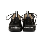 Burberry Black and Beige Arthur Sneakers