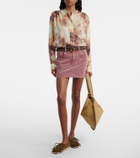 Golden Goose Embellished suede boat shoes