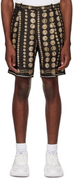 Dolce & Gabbana Brown Coin Shorts