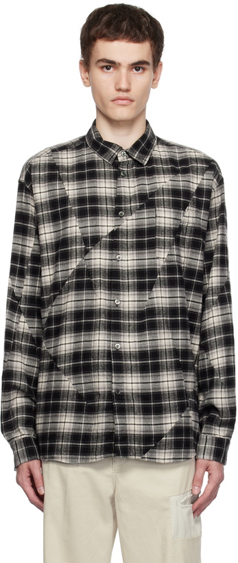 Photo: UNDERCOVER Black Check Shirt