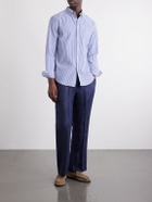 Portuguese Flannel - Atlantico Checked Cotton Shirt - Blue