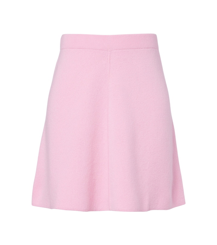 Photo: Jardin des Orangers Wool and cashmere miniskirt