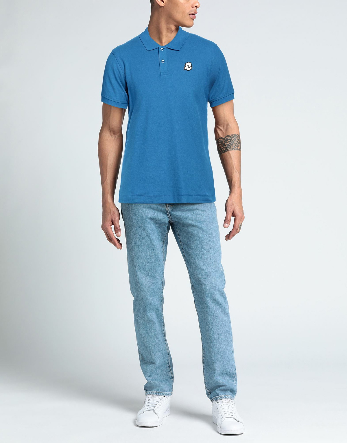 Invicta Mens Polo shirt Azure