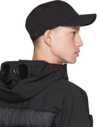 C.P. Company Black C.P Shell-R Logo Cap