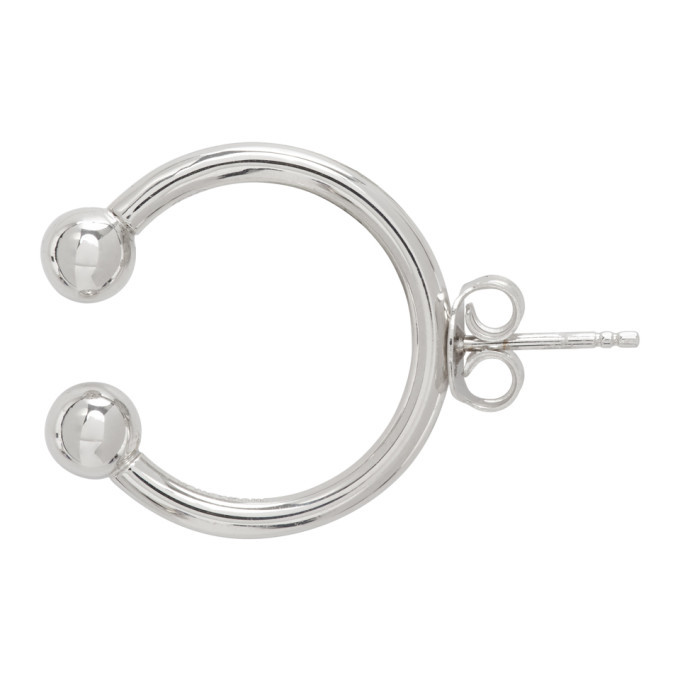 Dheygere Silver Single Piercing Earring