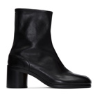 Maison Margiela Black Leather Tabi Boots