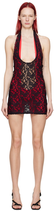 Photo: Sinead Gorey Black Halter Minidress