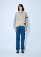 Stone Island Cotton Twill Utility Vest