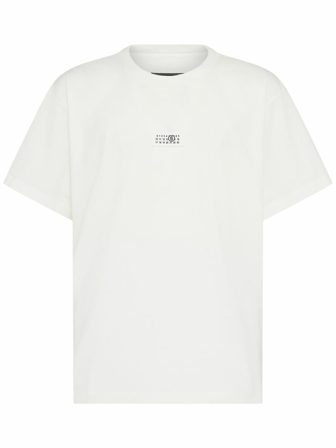 Tシャツ・カットソー MM6 Maison Margiela Numeric Cotton Jersey T-Shirt 21342672_51375373_600.jpg