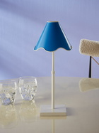 Jonathan Adler Blue Ripple Rechargeable Lamp