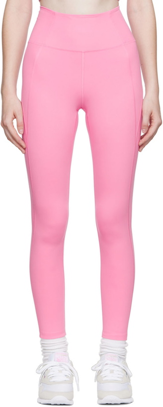 Photo: Girlfriend Collective SSENSE Exclusive Pink Compressive Leggings