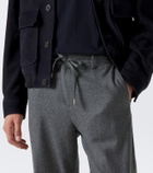 Canali Wool straight pants