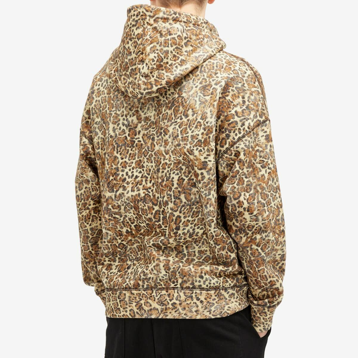 Isabel Marant Men's Print Hoodie in Leopard