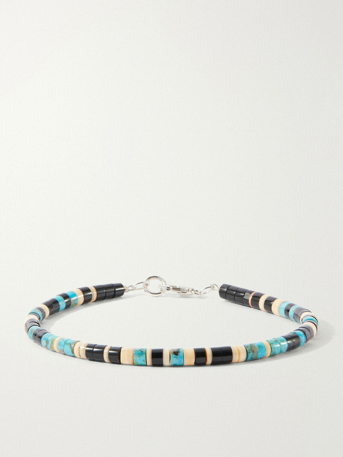 Peyote Bird - Yellowstone Sterling Silver Multi-Stone Bracelet