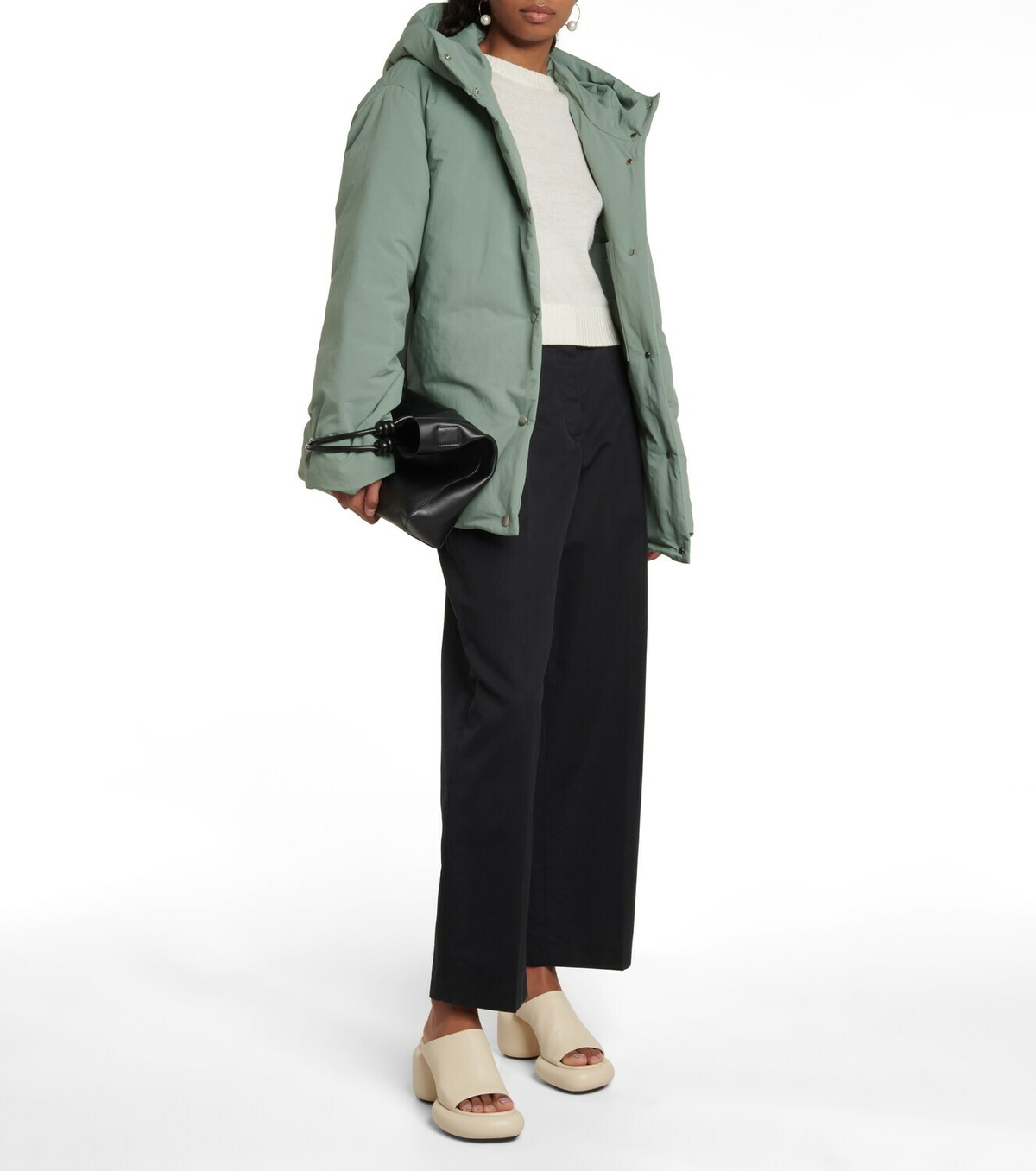 Jil Sander - Hooded puffer jacket Jil Sander