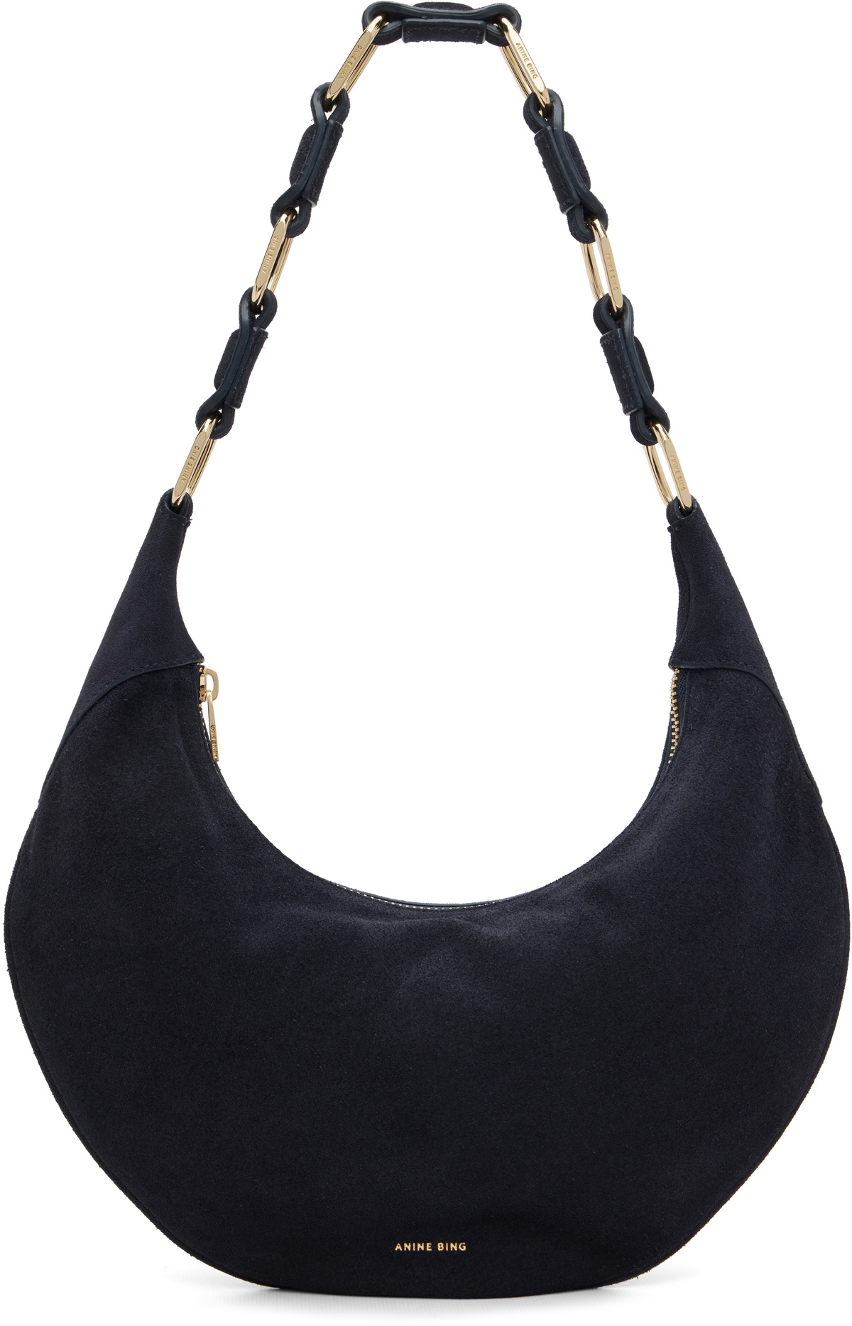 ANINE BING Navy Kate Bag
