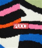 Pucci Marmo intarsia wool beanie