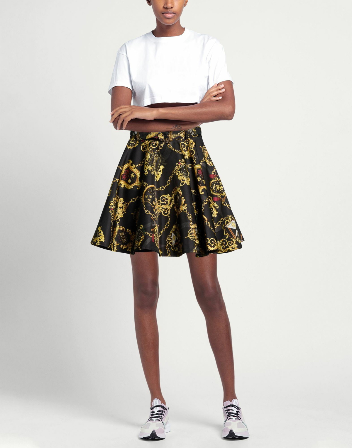 Versace Jeans Couture Womens Mini skirt in Black