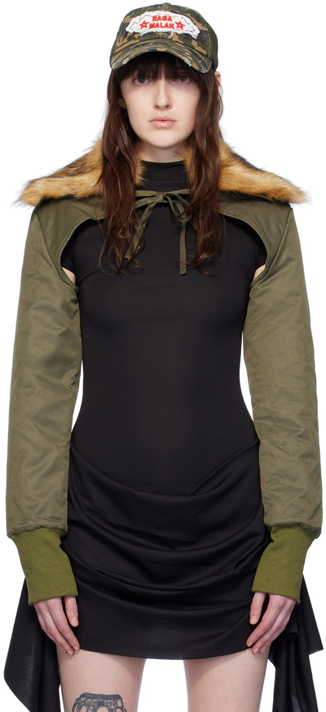 Raga Malak Khaki Zombie Cardigan