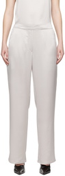 LESET Gray Barb Painter Lounge Pants
