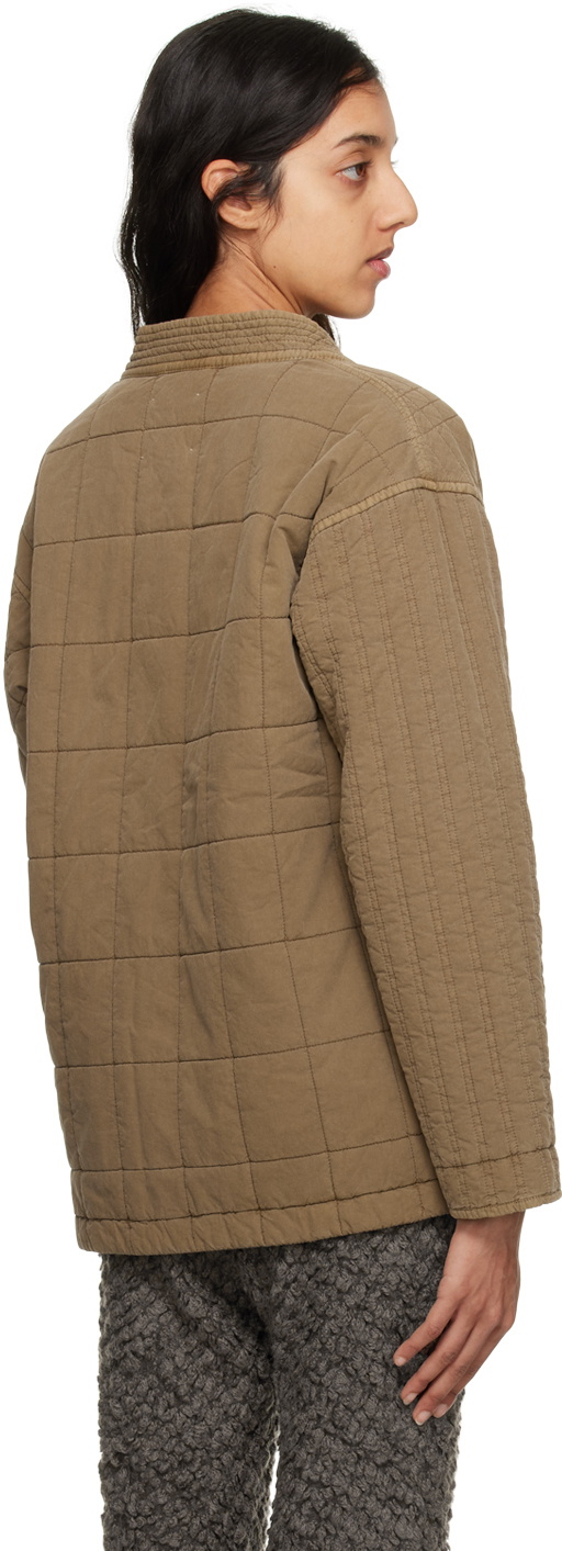 Snow Peak Brown Noragi Jacket Snow Peak