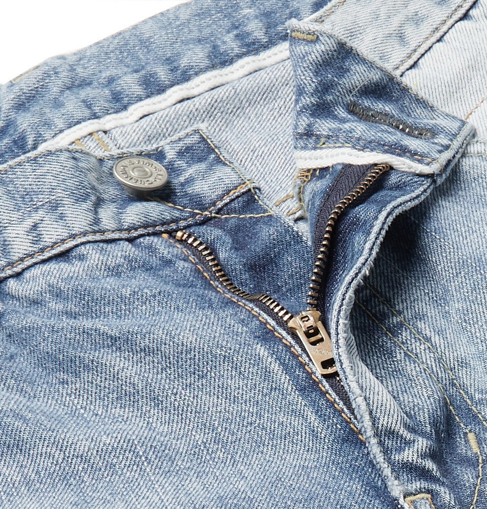 visvim - Social Sculpture 12D19 Skinny-Fit Distressed Denim Jeans