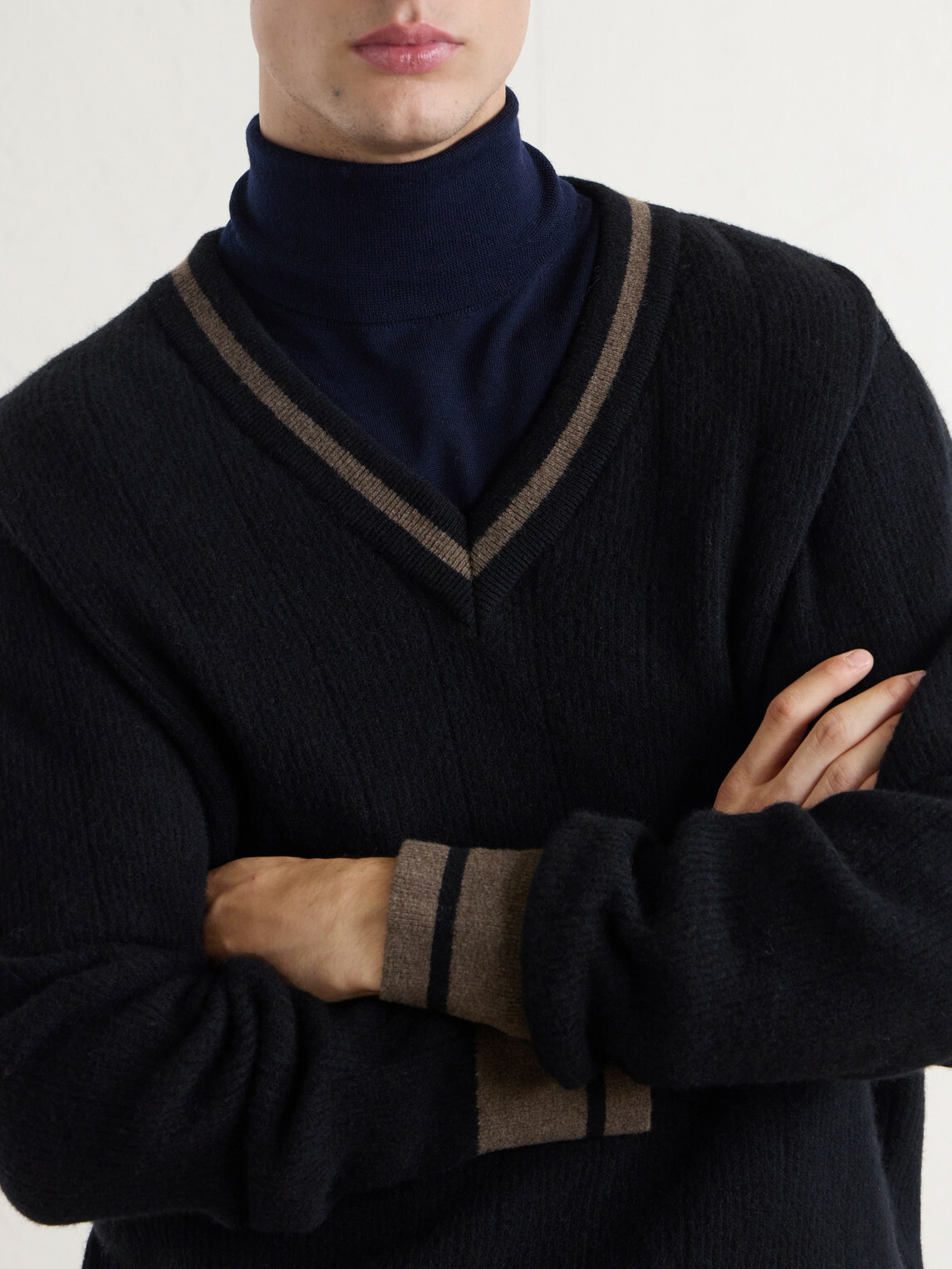 Oliver Spencer - Hawes Wool Sweater - Black