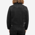 RASSVET Men's Lined Denim Jacket in Black