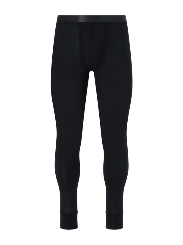 Photo: CDLP - Johns Wool-Blend Jersey Ski Tights - Black