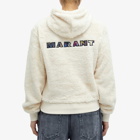 Isabel Marant Étoile Women's Isabel Marant Maeva logo hoodie in Ecru